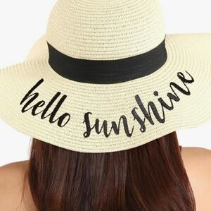 Floppy Straw Hat